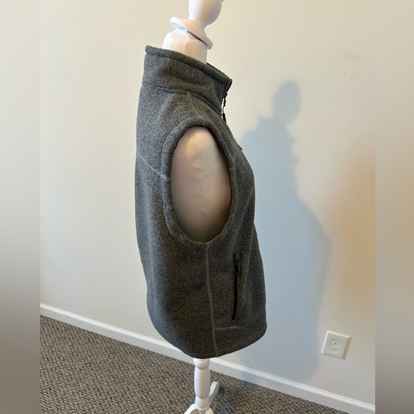 The North Face Gray Fleece Jacket Men’s Size Medium - Picture 5 of 7